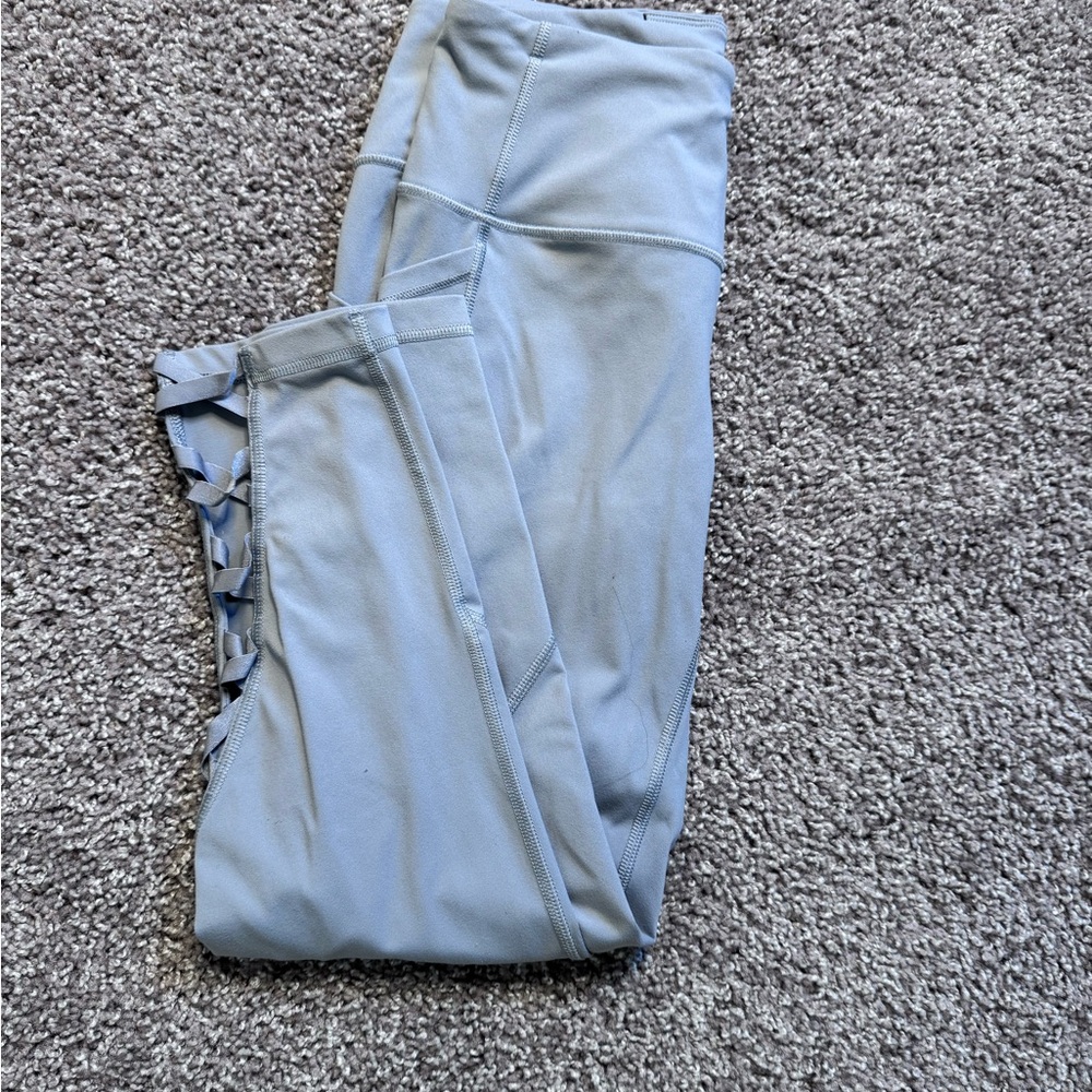Victoria's Secret Sport Light Gray Leggings